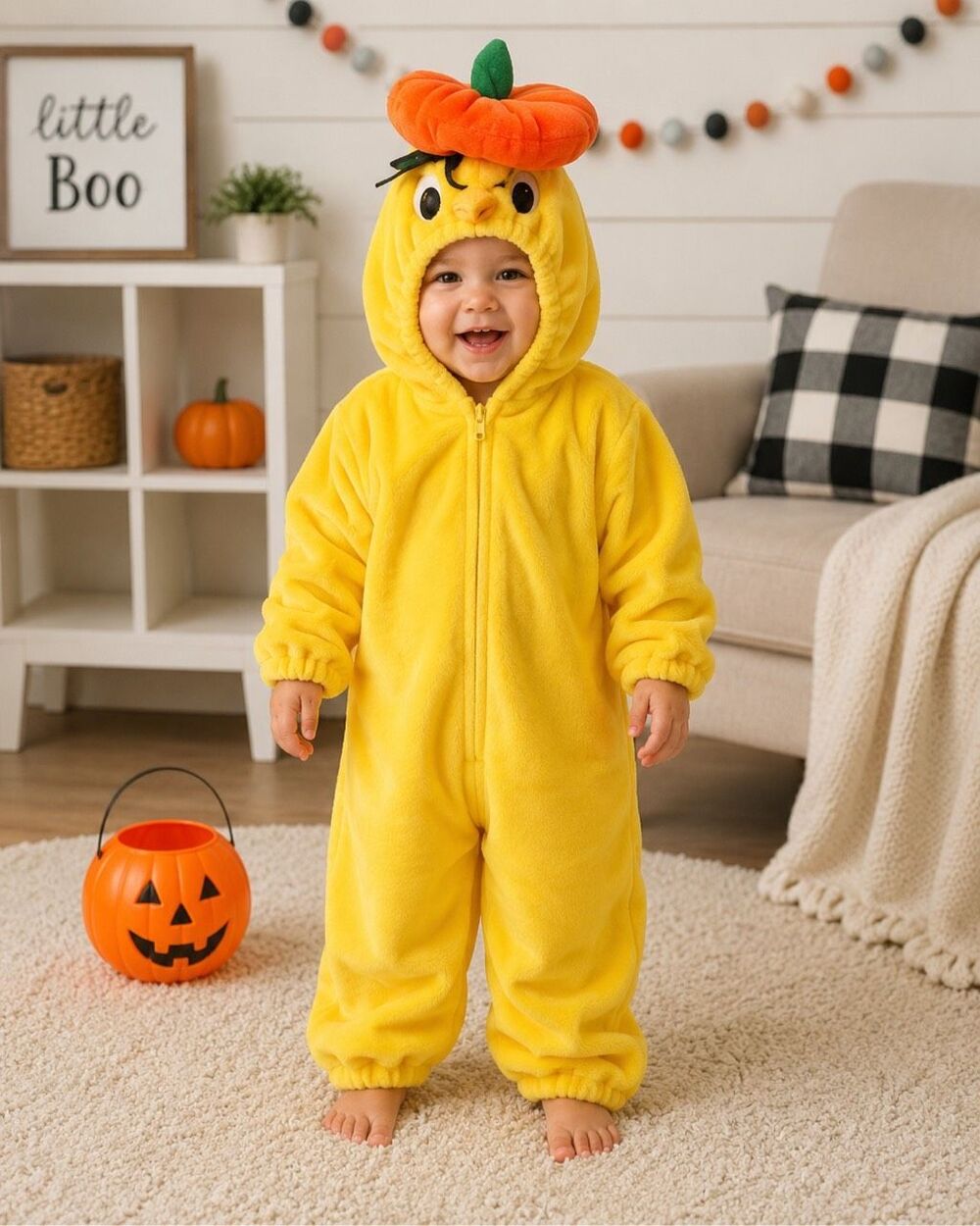 Tweety Bird Warner Bros Studio Store Halloween Plush Costume 18-24 mths.1999